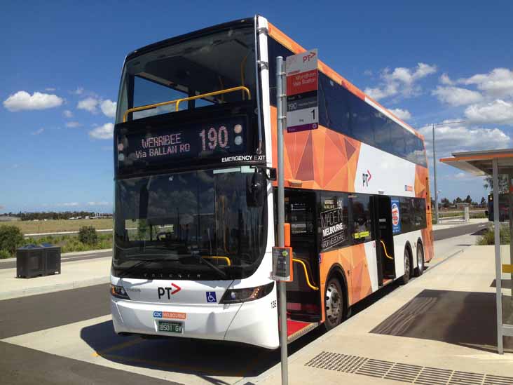 CDC Melbourne Volvo B9TL Volgren Wyndham Vale 135